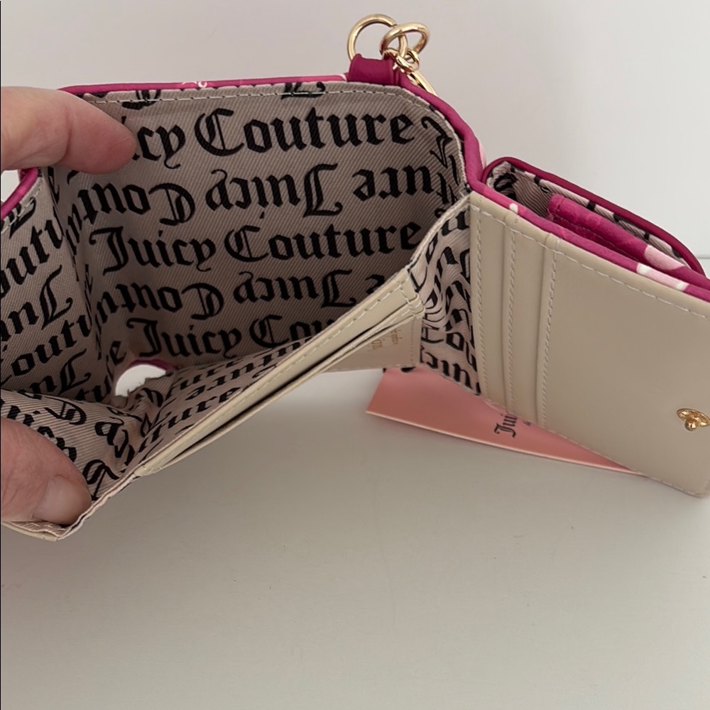 Juicy Couture Pink Wallet with Cherries ๐ - Picture 4 of 7
